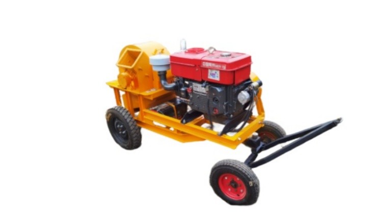 HC-550移動樹枝木（mù）材 粉碎機